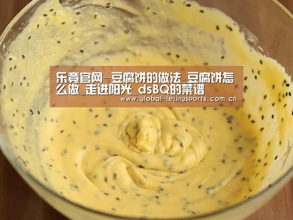 乐竟官网-豆腐饼的做法_豆腐饼怎么做_走进阳光_dsBQ的菜谱(图3) 乐竟赛事